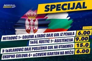 AdmiralBet specijal  - Duća i Mitar su zicer sa kvotom  6,00!